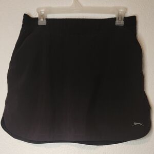 Slazenger Black Golf Athletic Skort, Size M